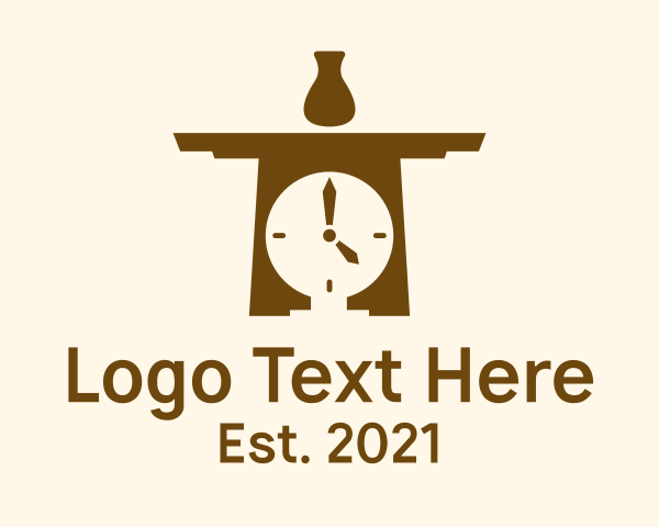 Wooden logo example 3