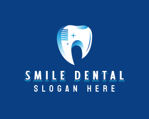 Toothbrush Dental Clinic logo design