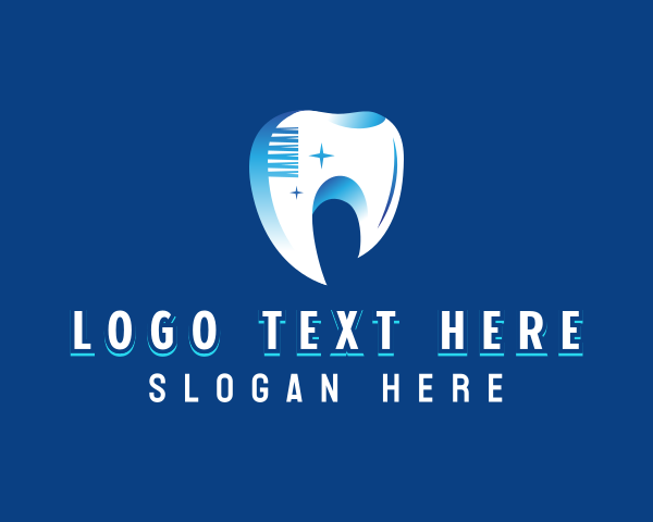 Dentist logo example 3