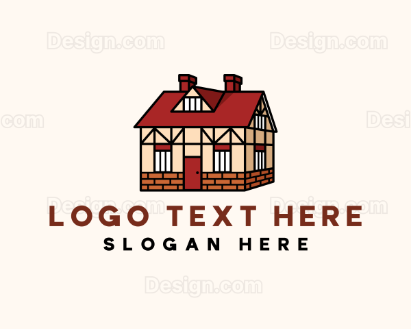 Architecture Tudor House Logo