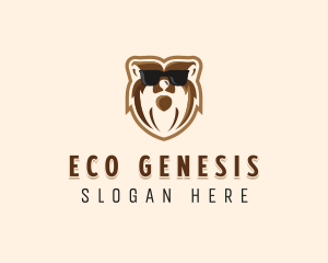 Cool Bear Sunglasses logo design