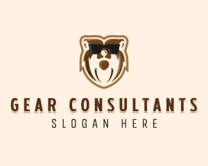 Cool Bear Sunglasses logo design