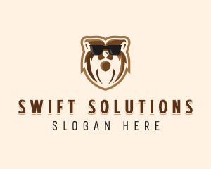 Cool Bear Sunglasses logo design