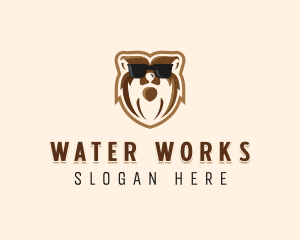 Cool Bear Sunglasses logo design