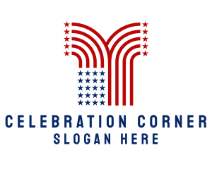 American Fireworks Celebration  logo design