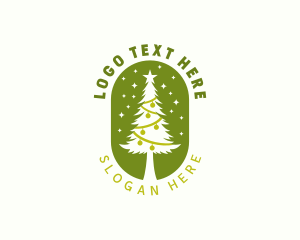 Garden Christmas Tree logo