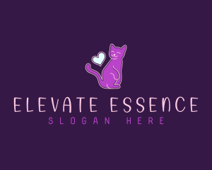 Cat Heart Feline logo