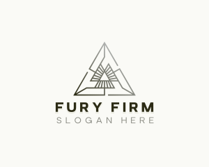 Pyramid Technology Firm logo design