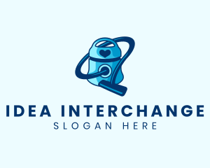 Housekeeping Vacuum Cleaner logo design