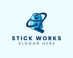 Housekeeping Vacuum Cleaner logo design