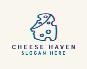 Glitch Cheese Snack logo