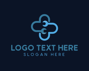 Plumbing Fix Cross logo