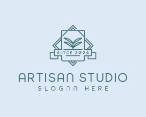 Organic Plant Boutique logo design