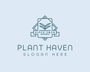 Organic Plant Boutique logo design