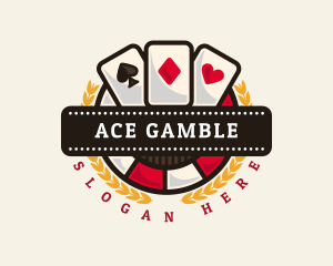 Casino Card Gaming logo design