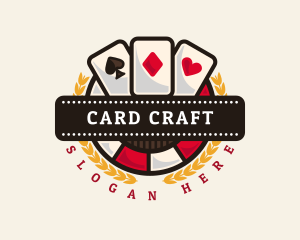 Casino Card Gaming logo design