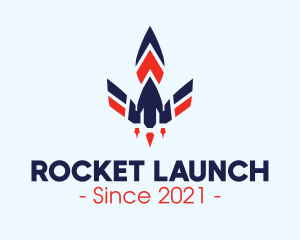 Space Shuttle Launch logo design