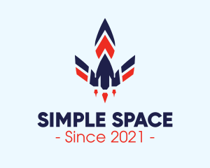 Space Shuttle Launch logo design