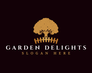 Arborist Tree Garden logo design