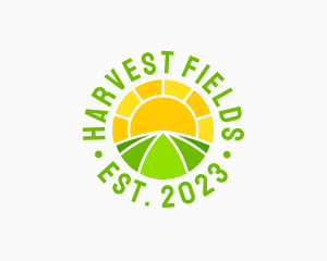 Agriculture Farm Field  logo design