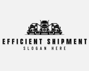 Delivery Dispatch Truck logo design