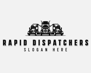 Delivery Dispatch Truck logo design