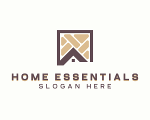 Home Tile Flooring logo design