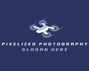 Drone Camera Surveillance logo design