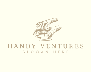 Hand Clay Pottery logo