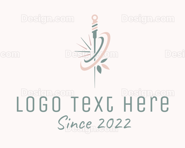 Herb Acupuncture Needle Logo