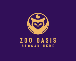 Mystic Lunar Owl logo design