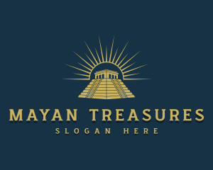 Historical Landmark Pyramid logo design