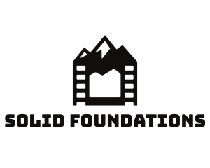 Film Media Mountain Peak logo