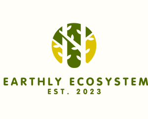 Forest Tree Nature logo