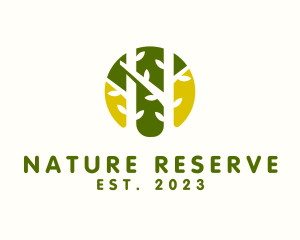 Forest Tree Nature logo design