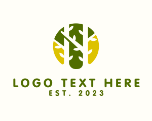 Forest Tree Nature logo
