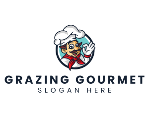 Restaurant Chef Guy logo design