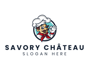 Restaurant Chef Guy logo design