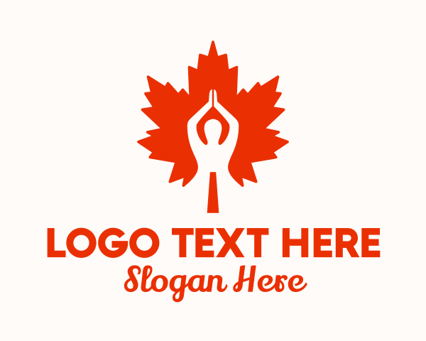 Maple Leaf Meditation Guru logo