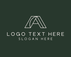 Professional Advisory Letter A Logo