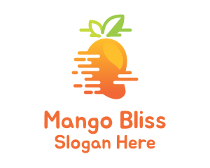 Fast Mango Juice  logo design