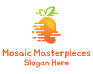 Fast Mango Juice  logo design