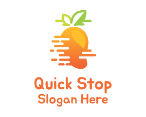 Fast Mango Juice  logo design