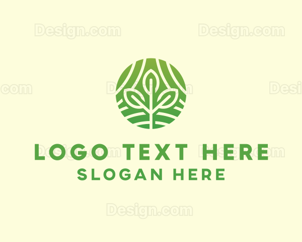 Organic Plant Farm Logo