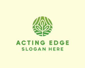 Organic Plant Farm logo design