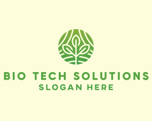 Organic Plant Farm logo design