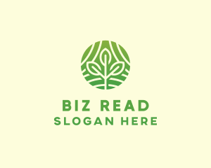 Organic Plant Farm logo design