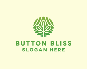 Organic Plant Farm logo design