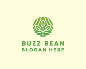 Organic Plant Farm logo design