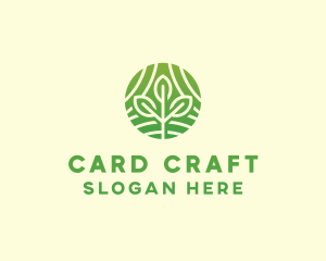 Organic Plant Farm logo design